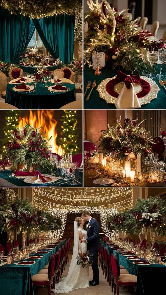 christmas wedding elegant
