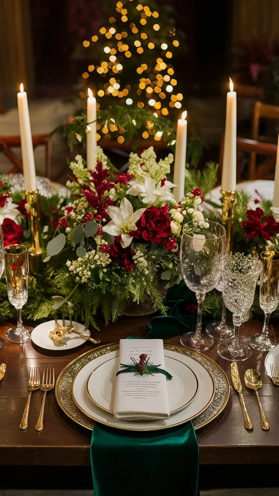 christmas wedding elegant