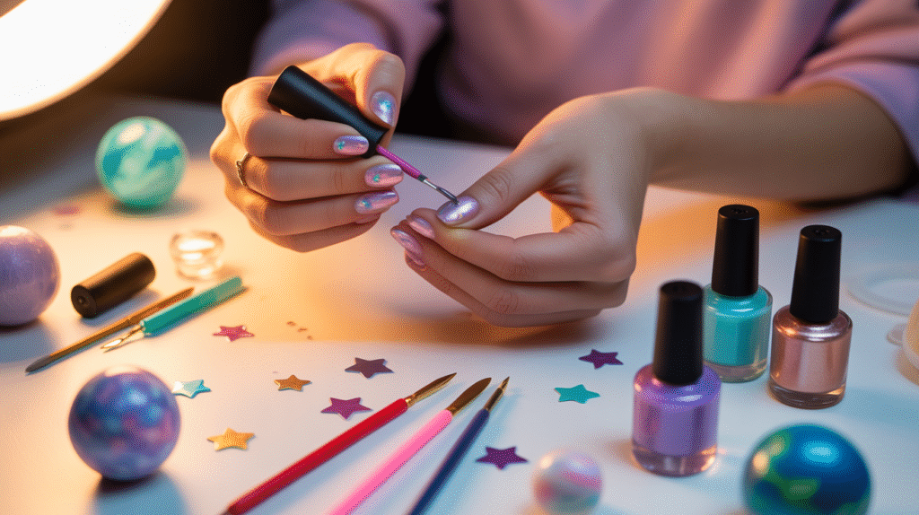 Nail Art Table