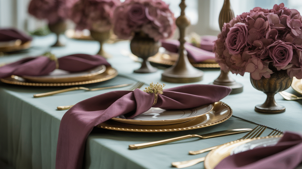 Muted Jewel Tones