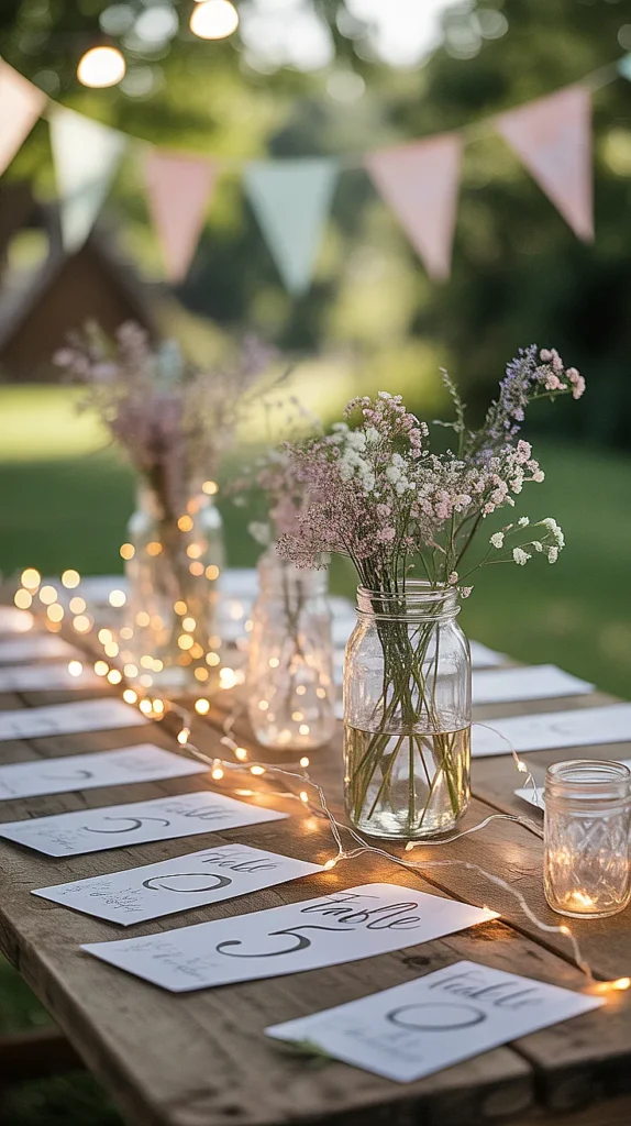 Eclectic Table Centerpieces