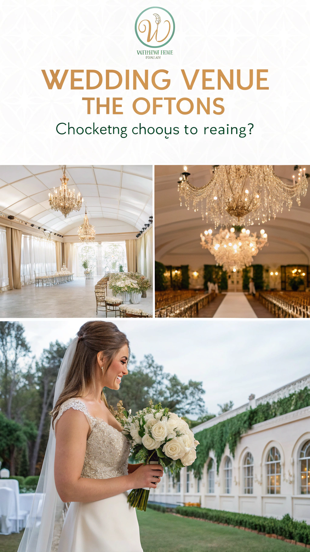 25 Wedding Budget Tips That Will Save You Thousands Without Sacrificing Your Dream Day Bride choosing between wedding venues