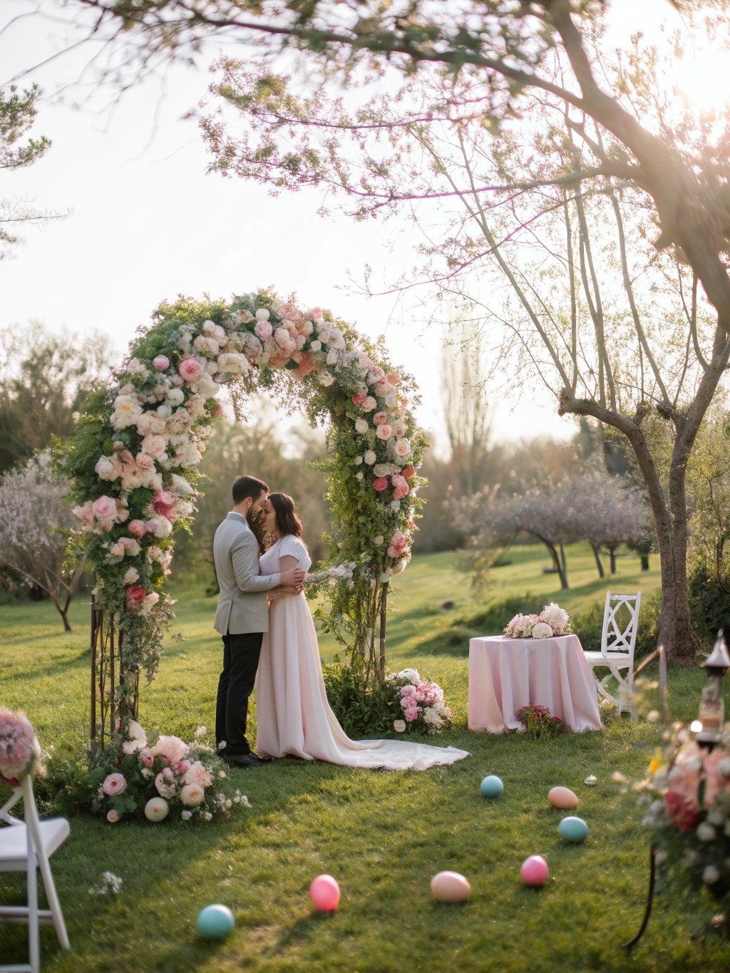 Easter Wedding Theme: 25 Ideas for a Spring Celebration Easter wedding dessert table