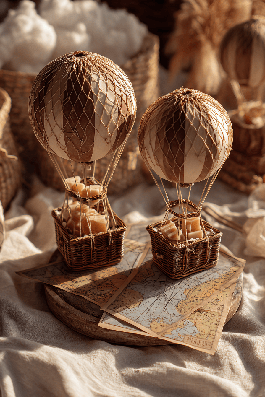 27 Up Up and Away Hot Air Balloon First Birthday Party Ideas
