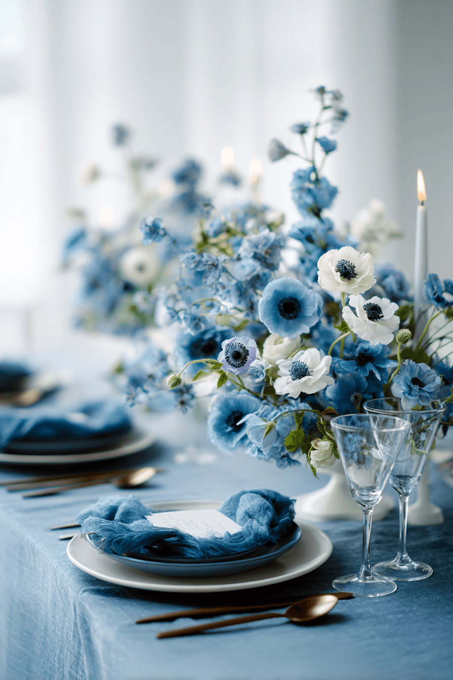 27 Dusty Blue Wedding Inspirations That Feel Warm and Inviting