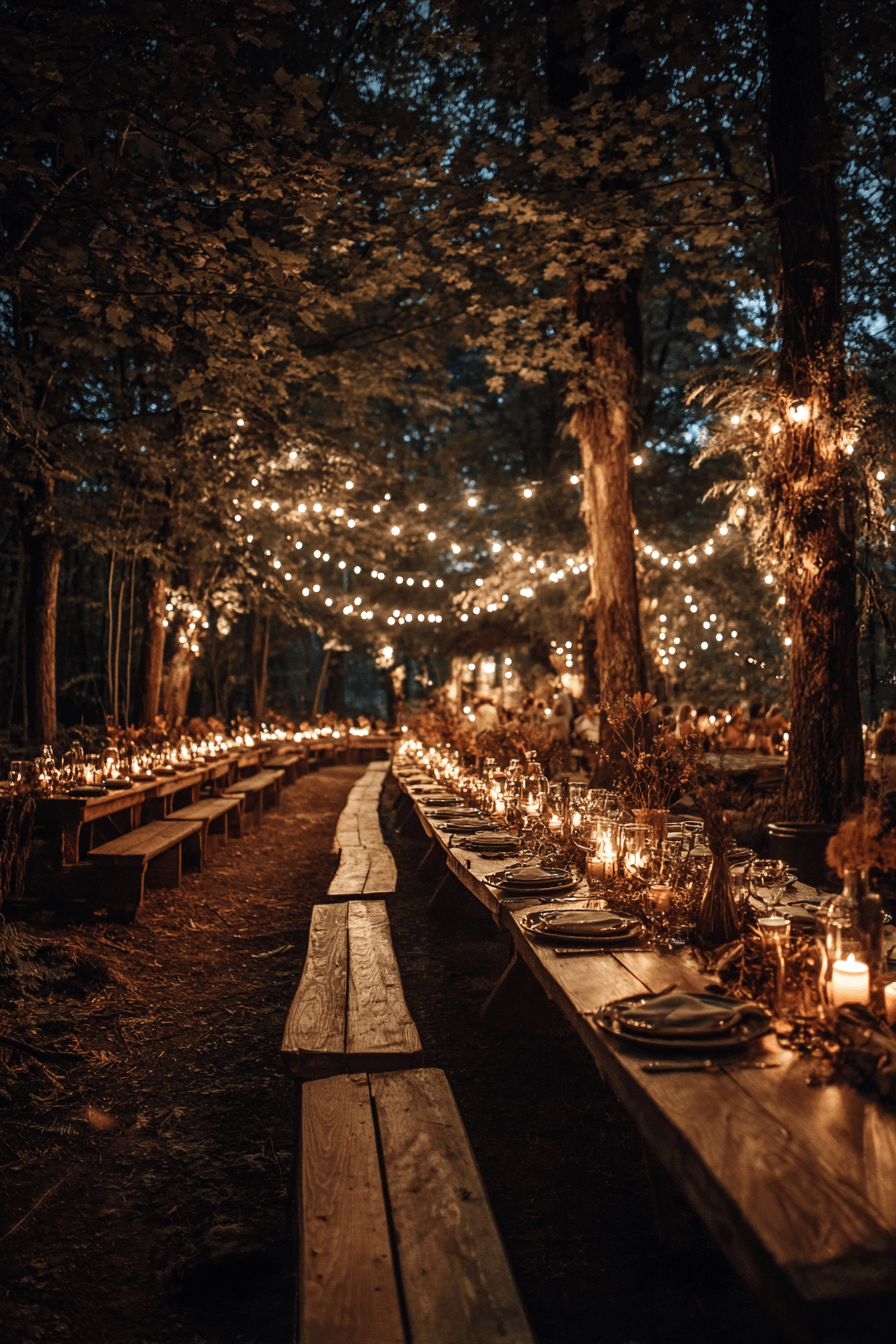 27 Must See Forest Wedding Ideas for a Woodland Fairytale Theme