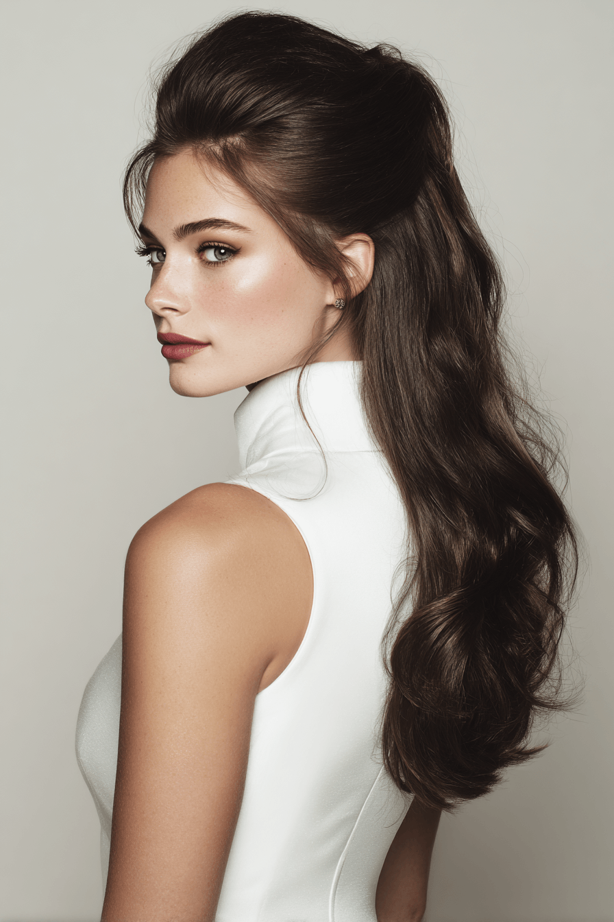 27 Half Up Half Down Wedding Hair Ideas That Are Simply Stunning
