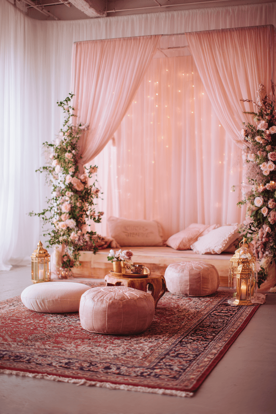 27 Modern Wedding Backdrop Designs for Stylish Couples