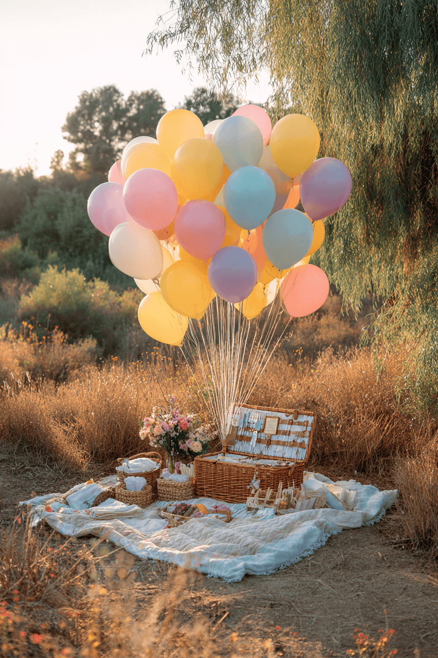 27 Up Up and Away Hot Air Balloon First Birthday Party Ideas