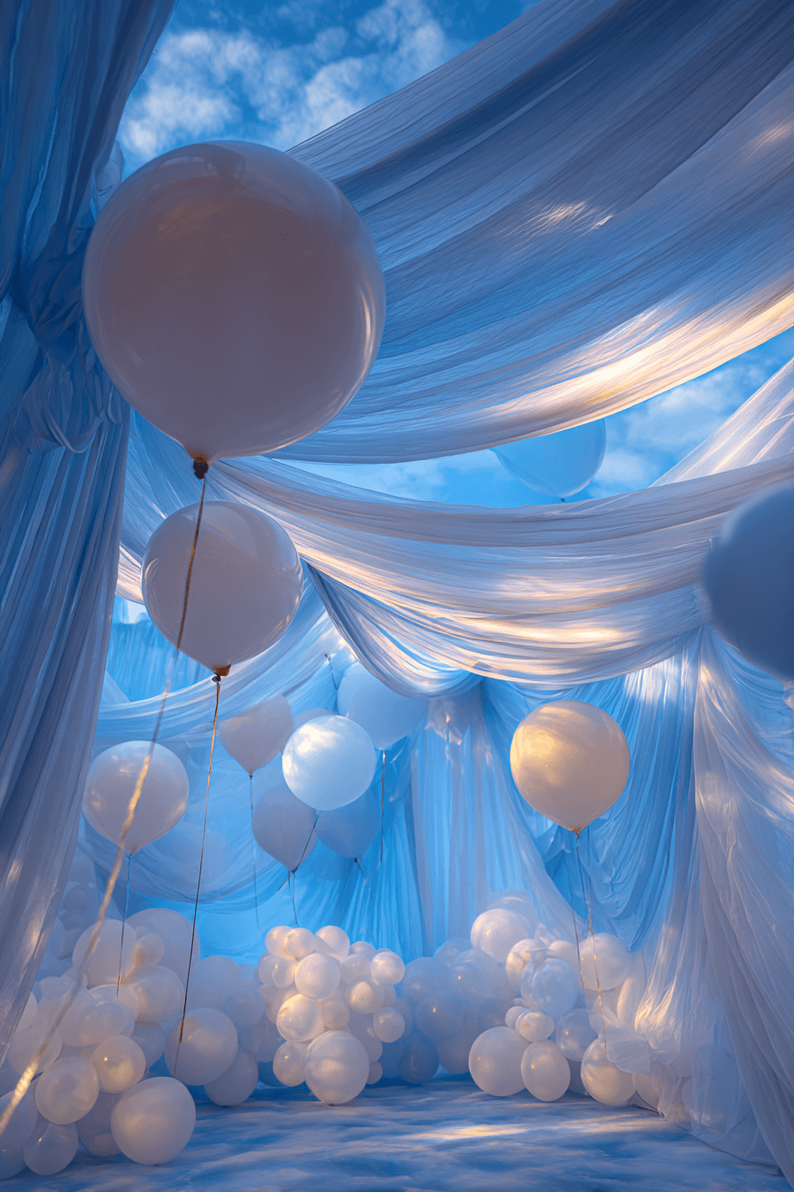 27 Up Up and Away Hot Air Balloon First Birthday Party Ideas