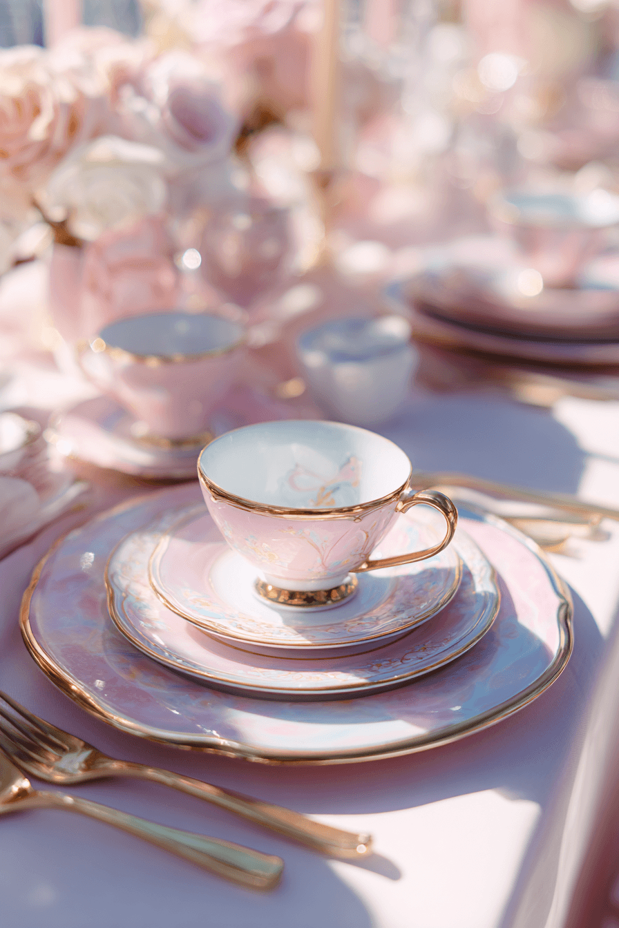 27 Elegant Pink Princess Tea Party Ideas for Little Royals