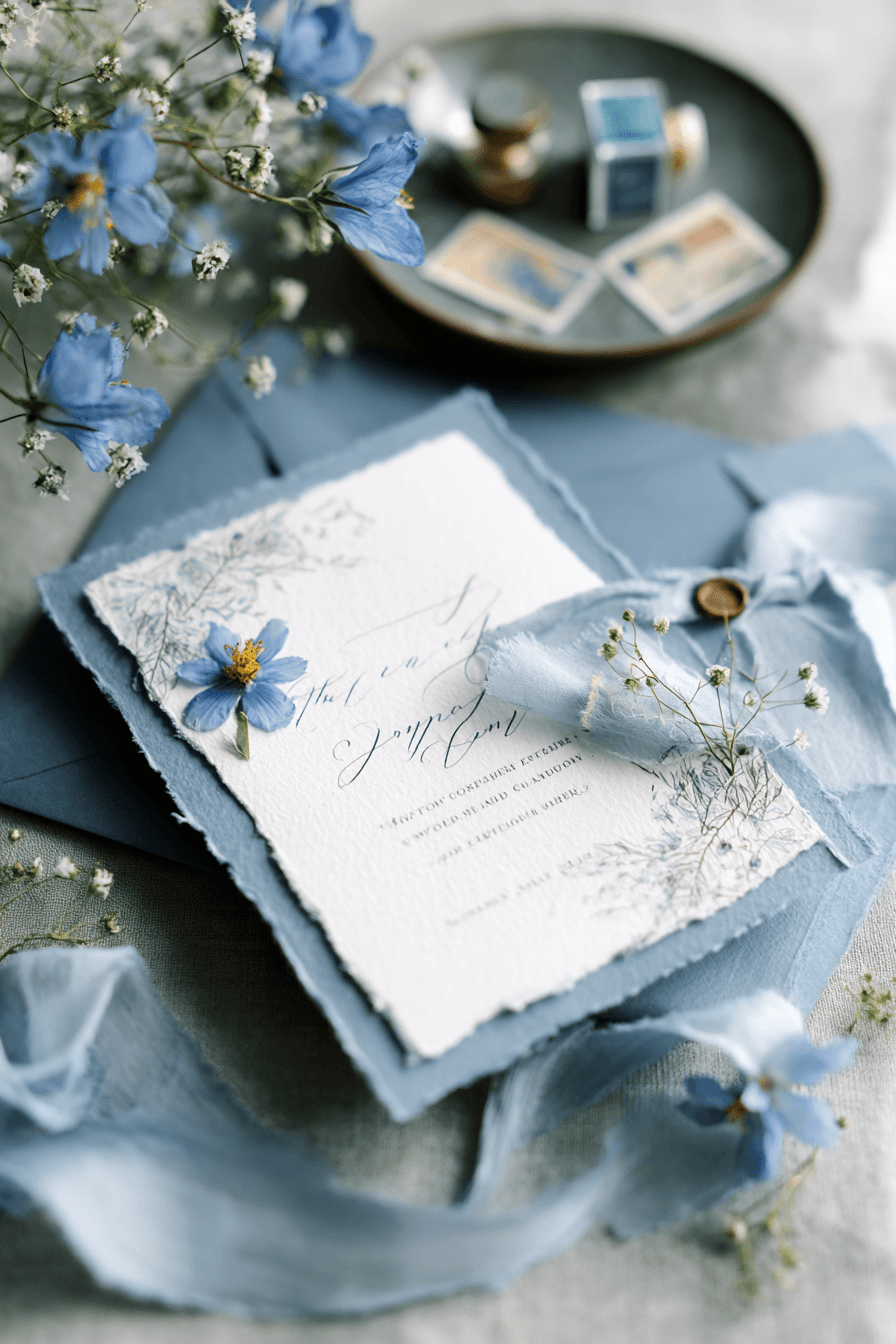 27 Dusty Blue Wedding Inspirations That Feel Warm and Inviting