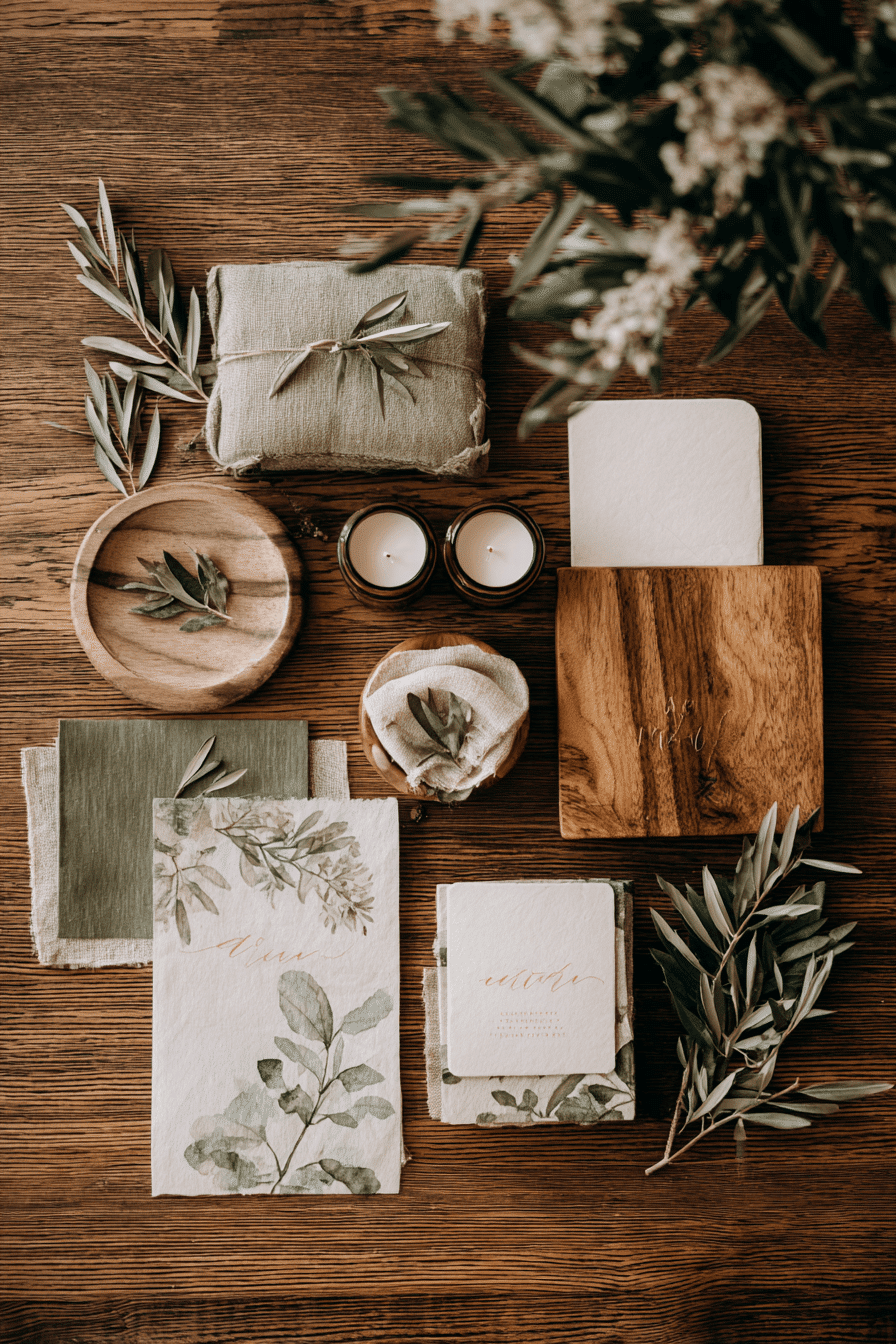 27 Beautiful Olive Green Wedding Designs to Inspire You
