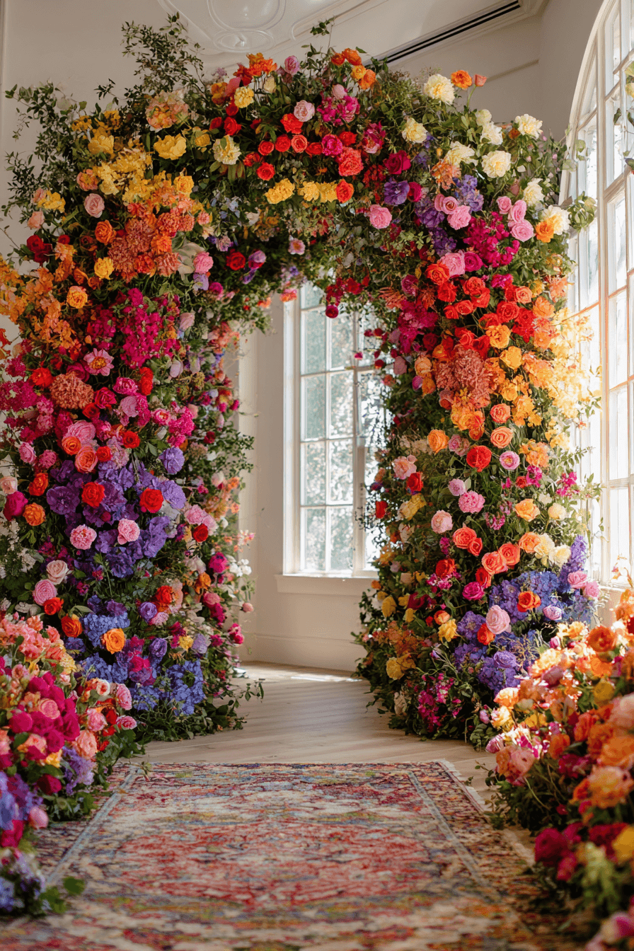 27 Modern Wedding Backdrop Designs for Stylish Couples