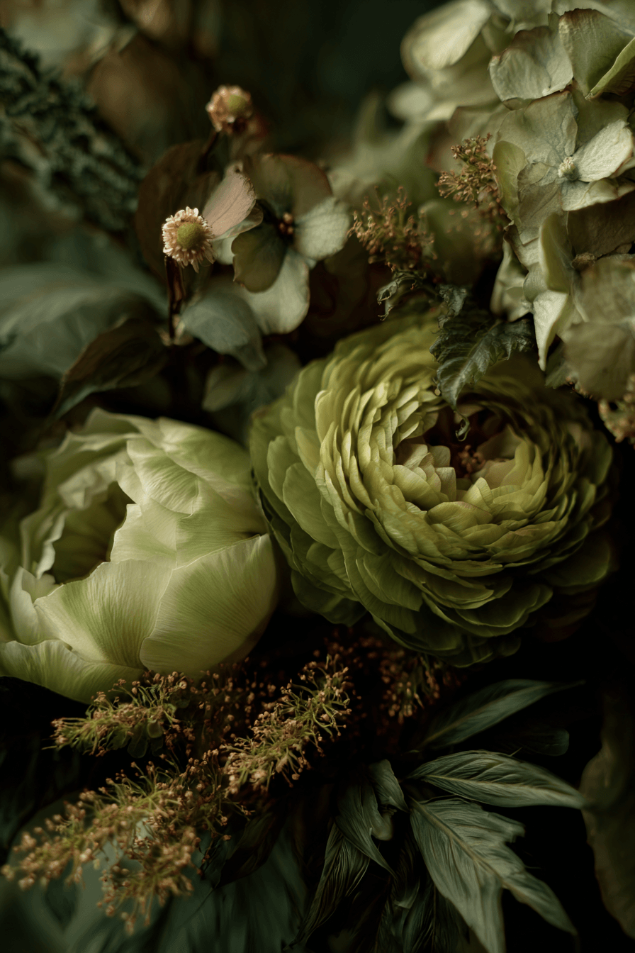 27 Beautiful Olive Green Wedding Designs to Inspire You