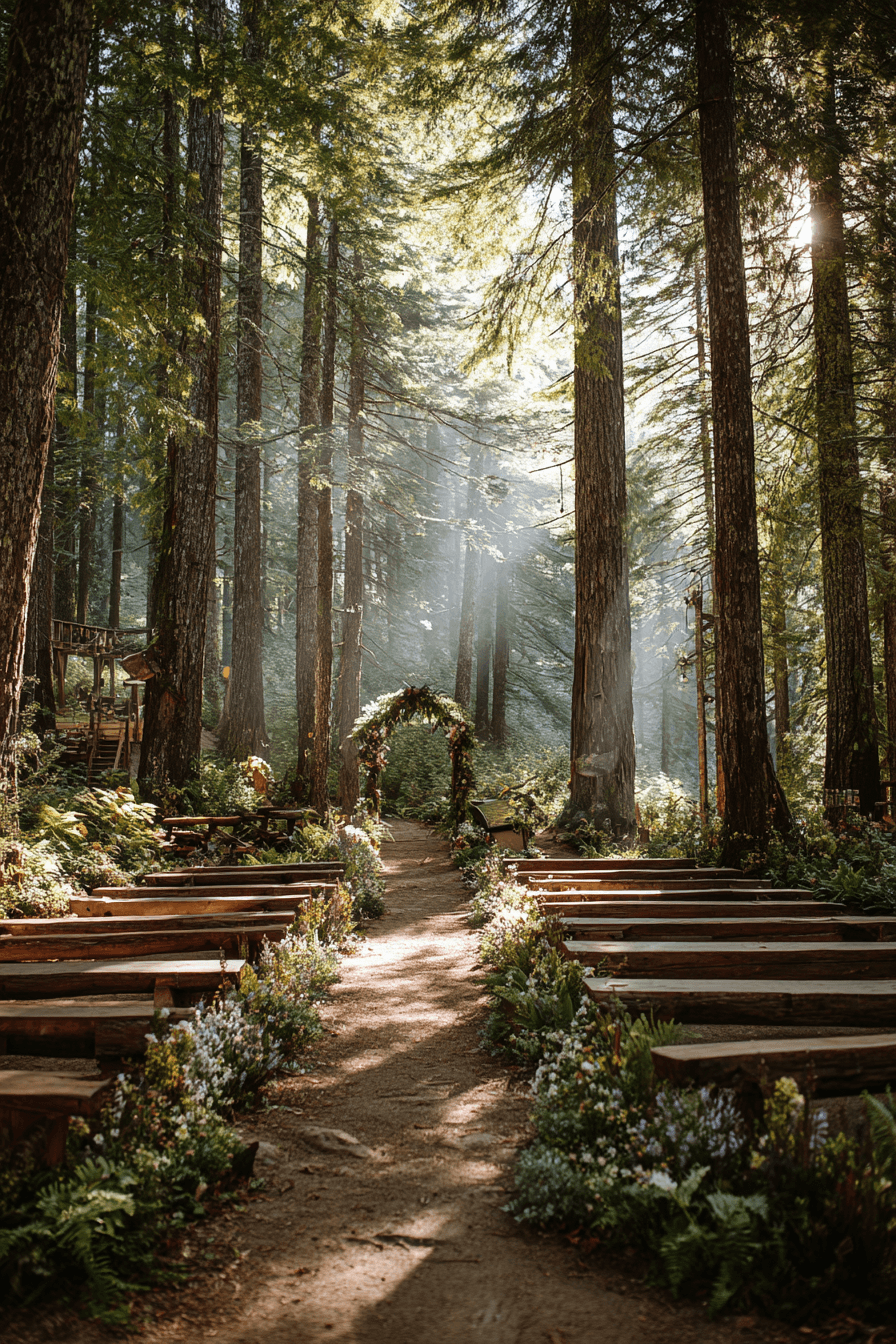 27 Must See Forest Wedding Ideas for a Woodland Fairytale Theme