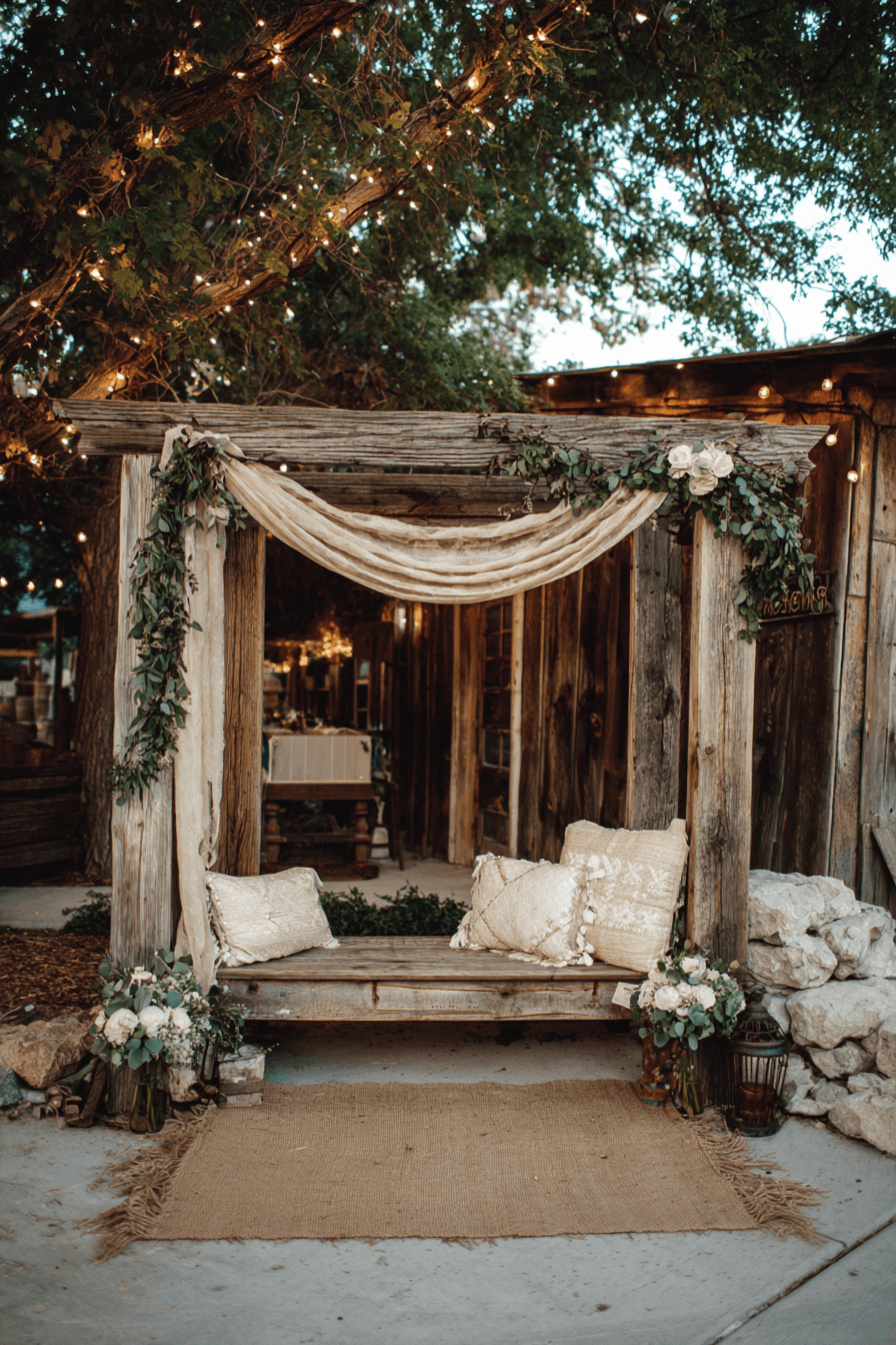 27 Modern Wedding Backdrop Designs for Stylish Couples