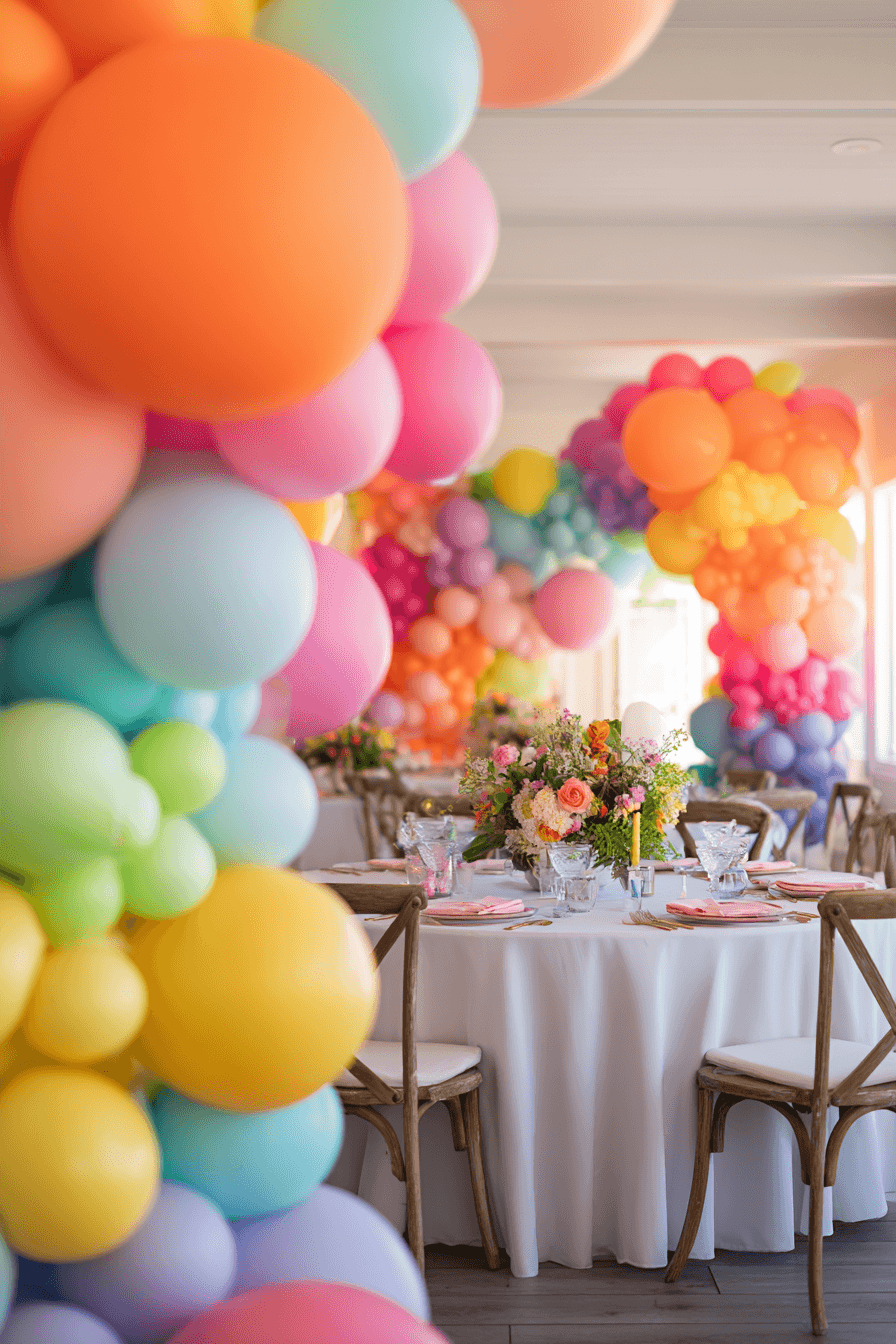 27 Up Up and Away Hot Air Balloon First Birthday Party Ideas