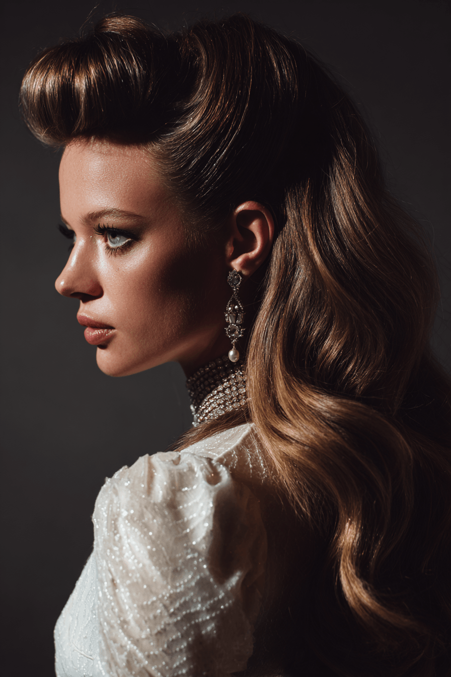 27 Half Up Half Down Wedding Hair Ideas That Are Simply Stunning