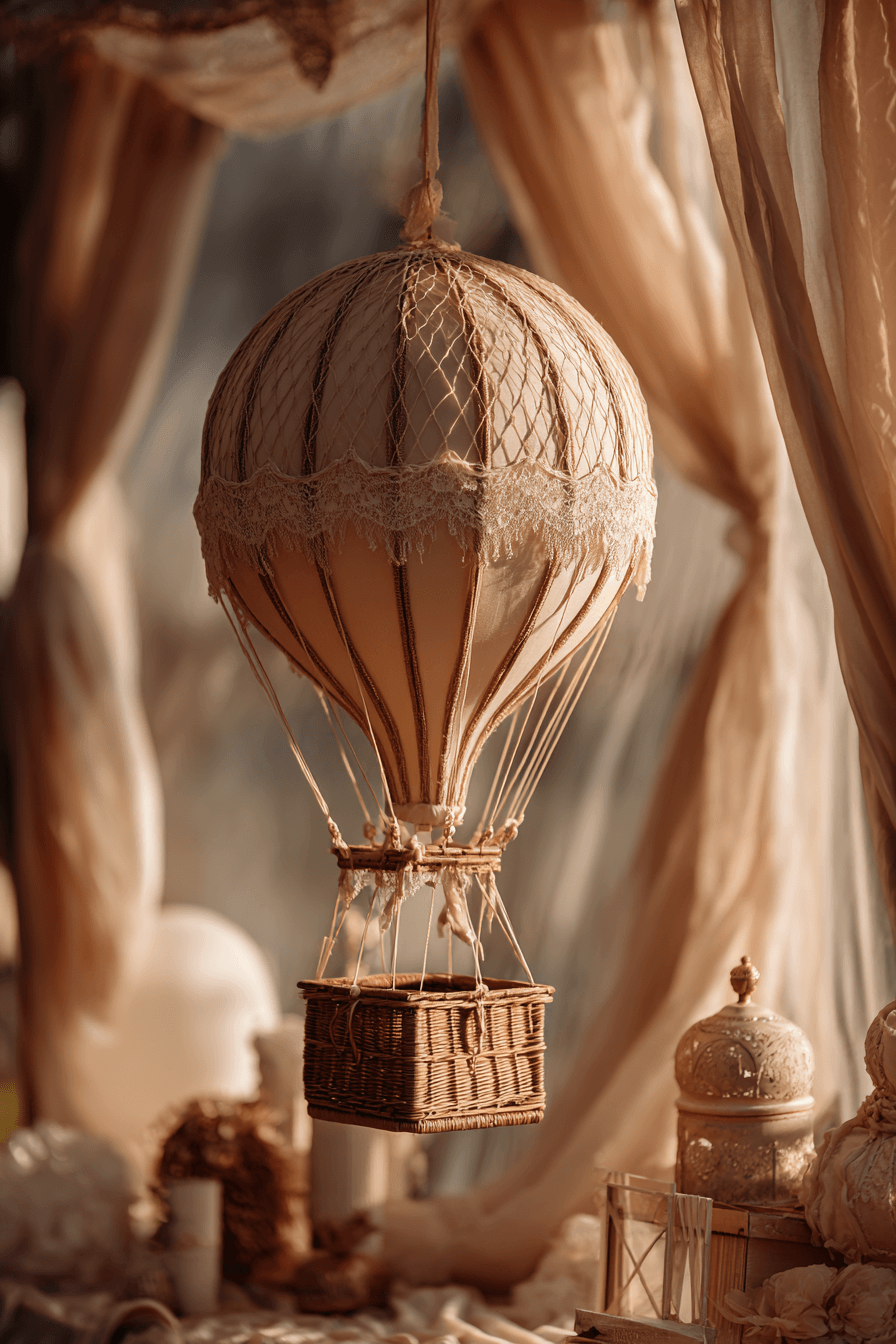 27 Up Up and Away Hot Air Balloon First Birthday Party Ideas