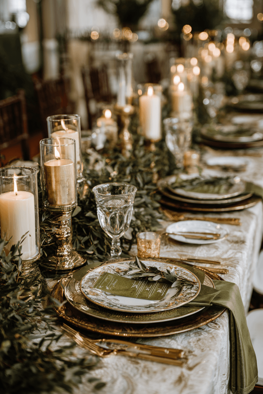 27 Beautiful Olive Green Wedding Designs to Inspire You