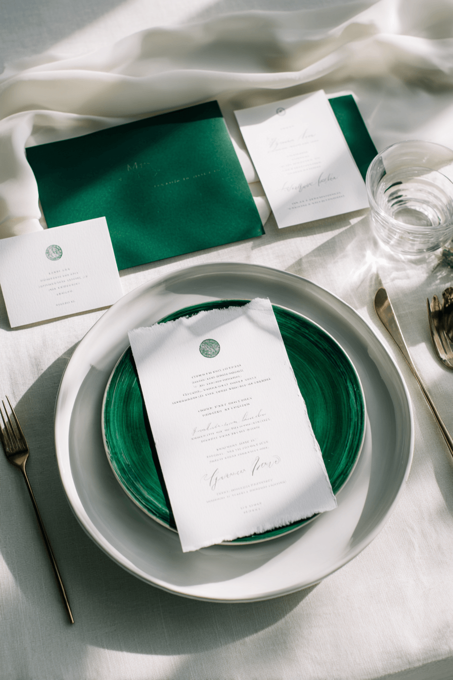 27 Emerald Green Wedding Inspirations for a Sophisticated Vibe