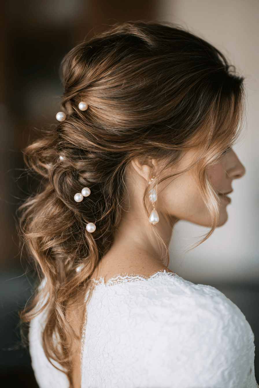 27 Half Up Half Down Wedding Hair Ideas That Are Simply Stunning