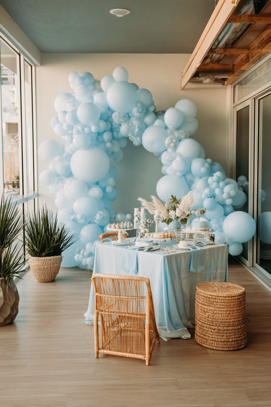 27 Up Up and Away Hot Air Balloon First Birthday Party Ideas