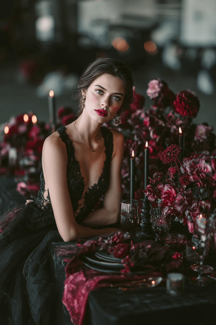 27 Breathtaking Dark Romantic Weddings You’ll Fall in Love With