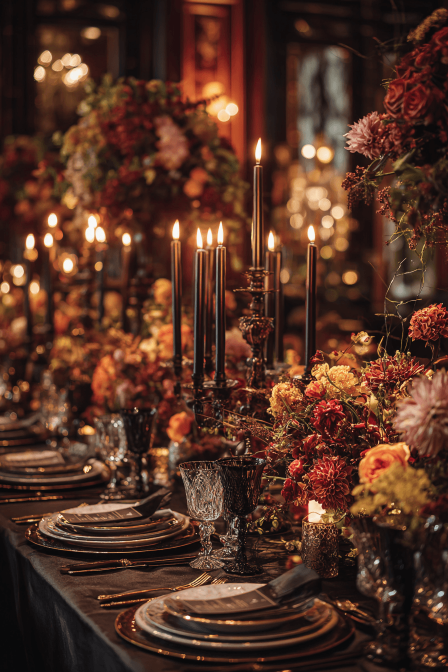 27 Breathtaking Dark Romantic Weddings You’ll Fall in Love With