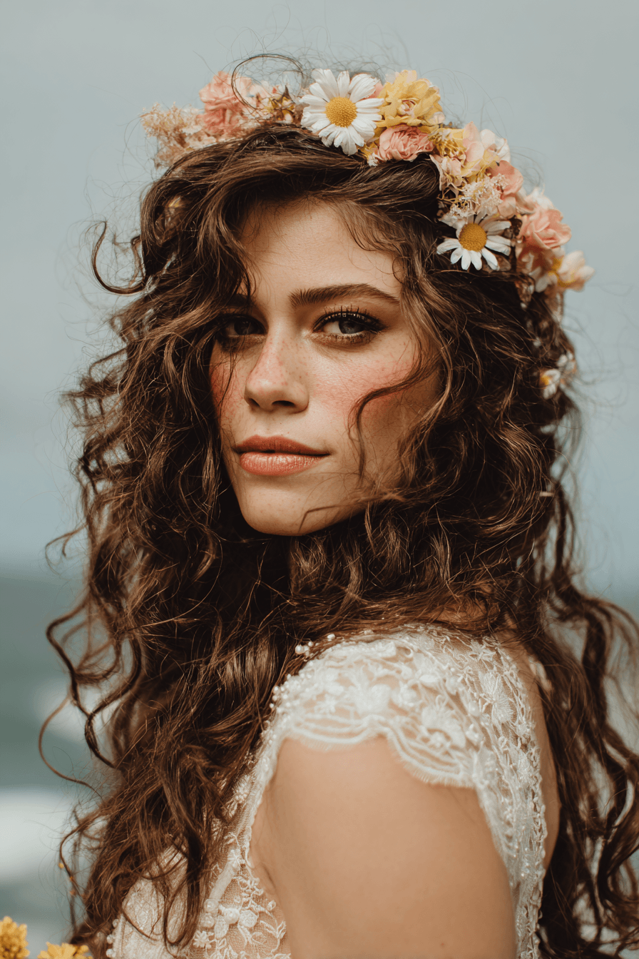 27 Pretty Flower Girl Hair Inspirations for a Fairytale Wedding