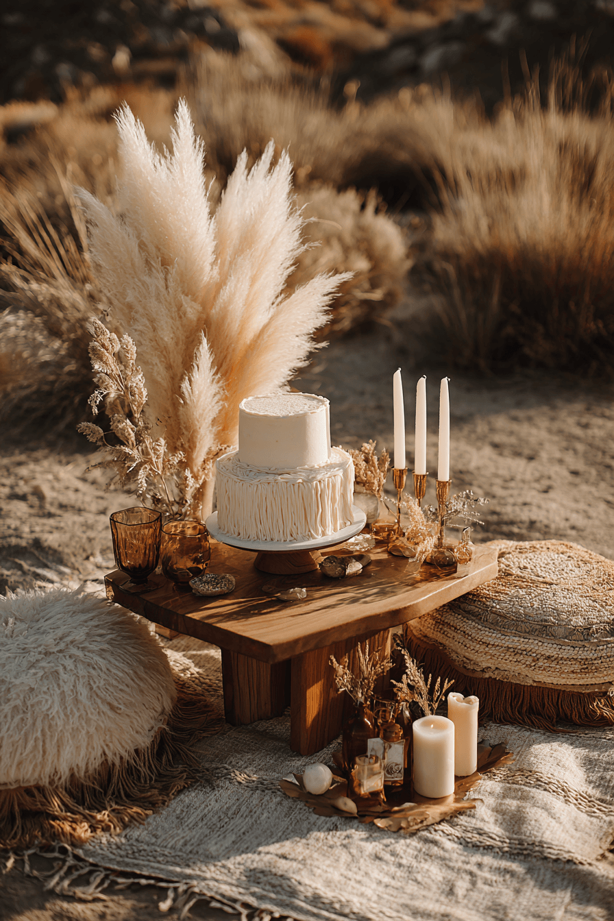 27 Elegant Wedding Cake Table Decorations for Every Wedding Style