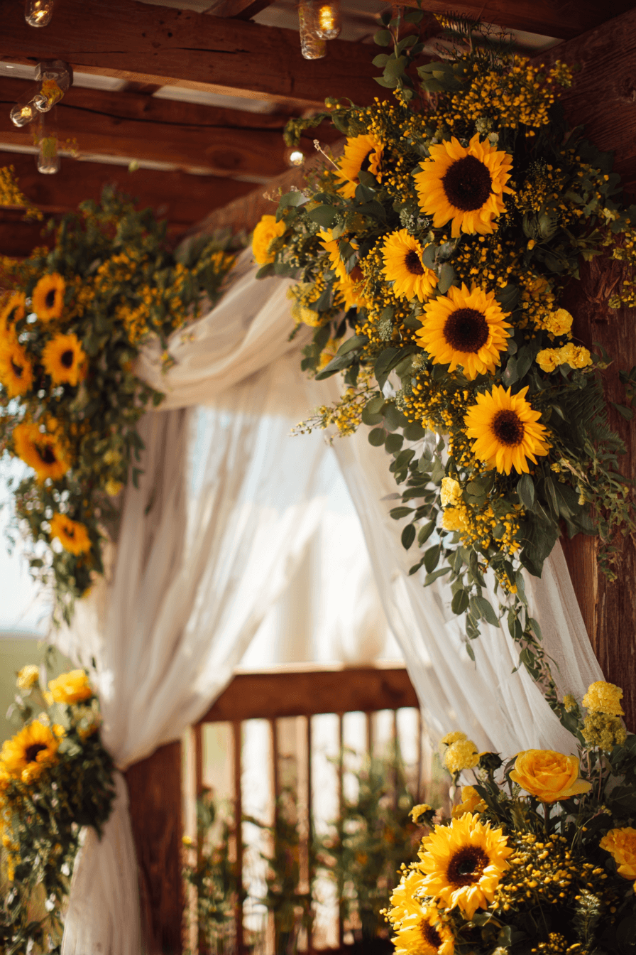 27 Elegant Circle Wedding Arch Designs Couples Love