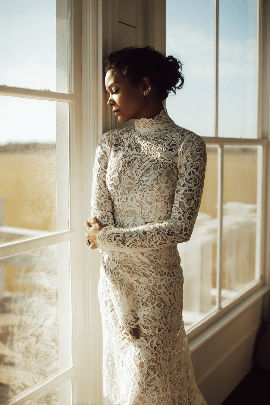 27 Luxury Lace Gown Styles That Look Absolutely Stunning