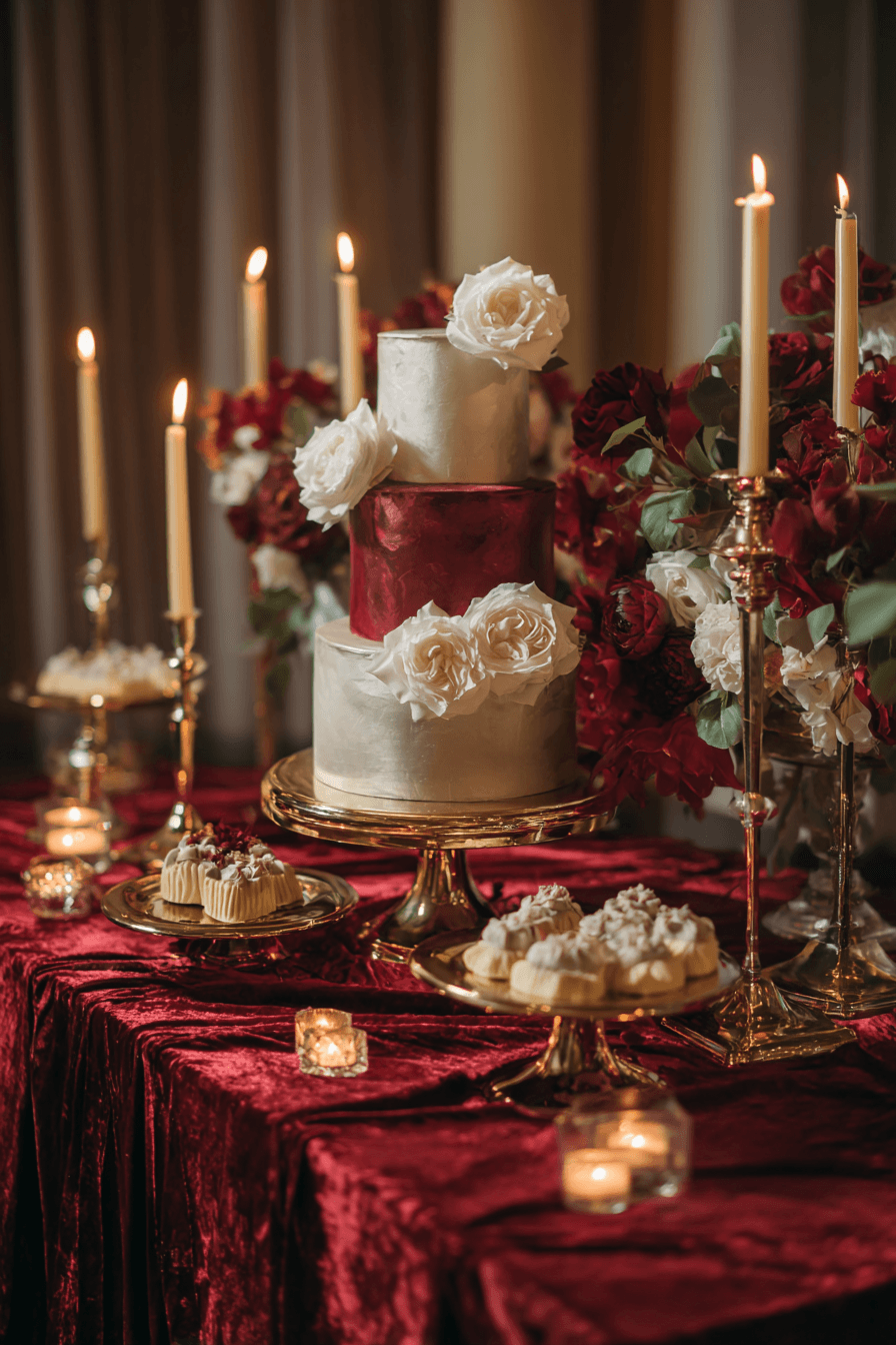 27 Elegant Wedding Cake Table Decorations for Every Wedding Style