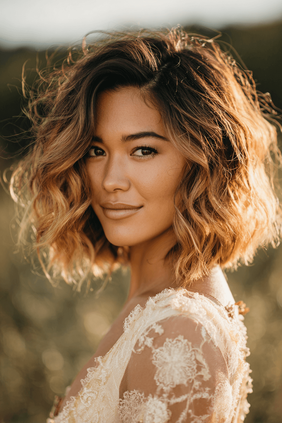 27 Glam Wedding Guest Hairstyles for Short Hair for Every Wedding Style