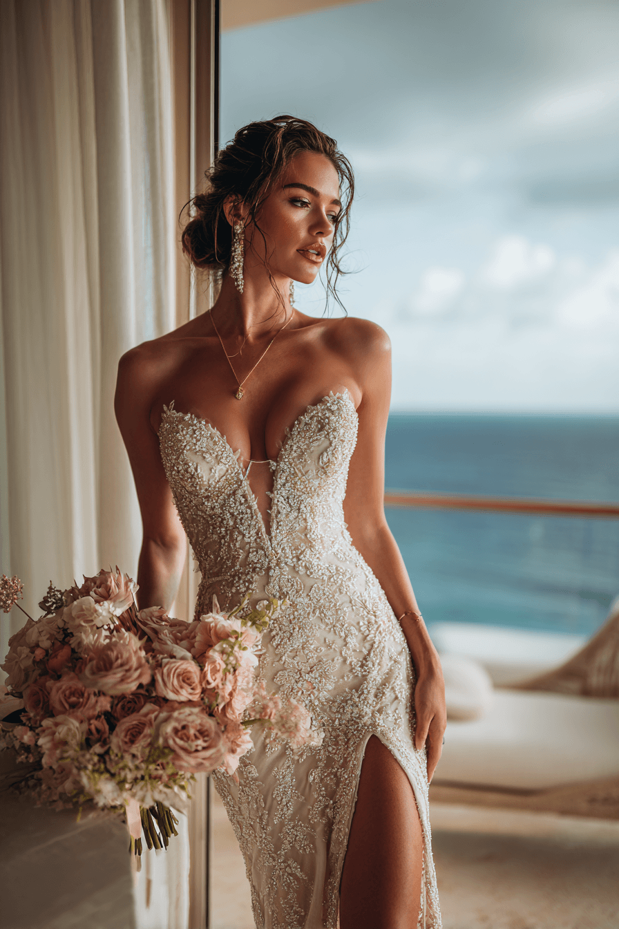 27 Best Beach Wedding Dresses for Brides Who Love the Ocean