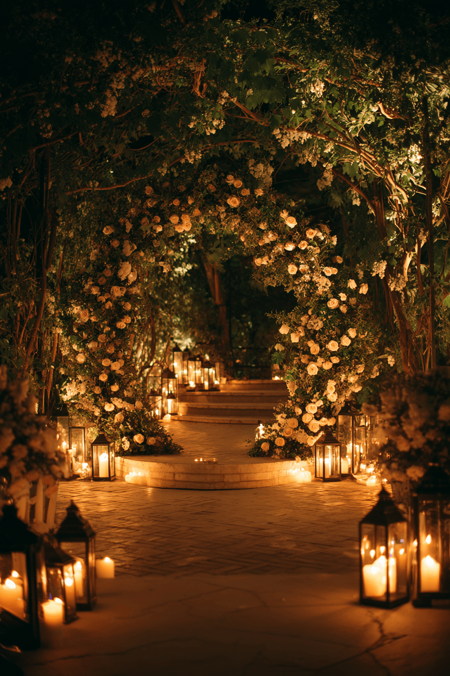 27 Elegant Circle Wedding Arch Designs Couples Love