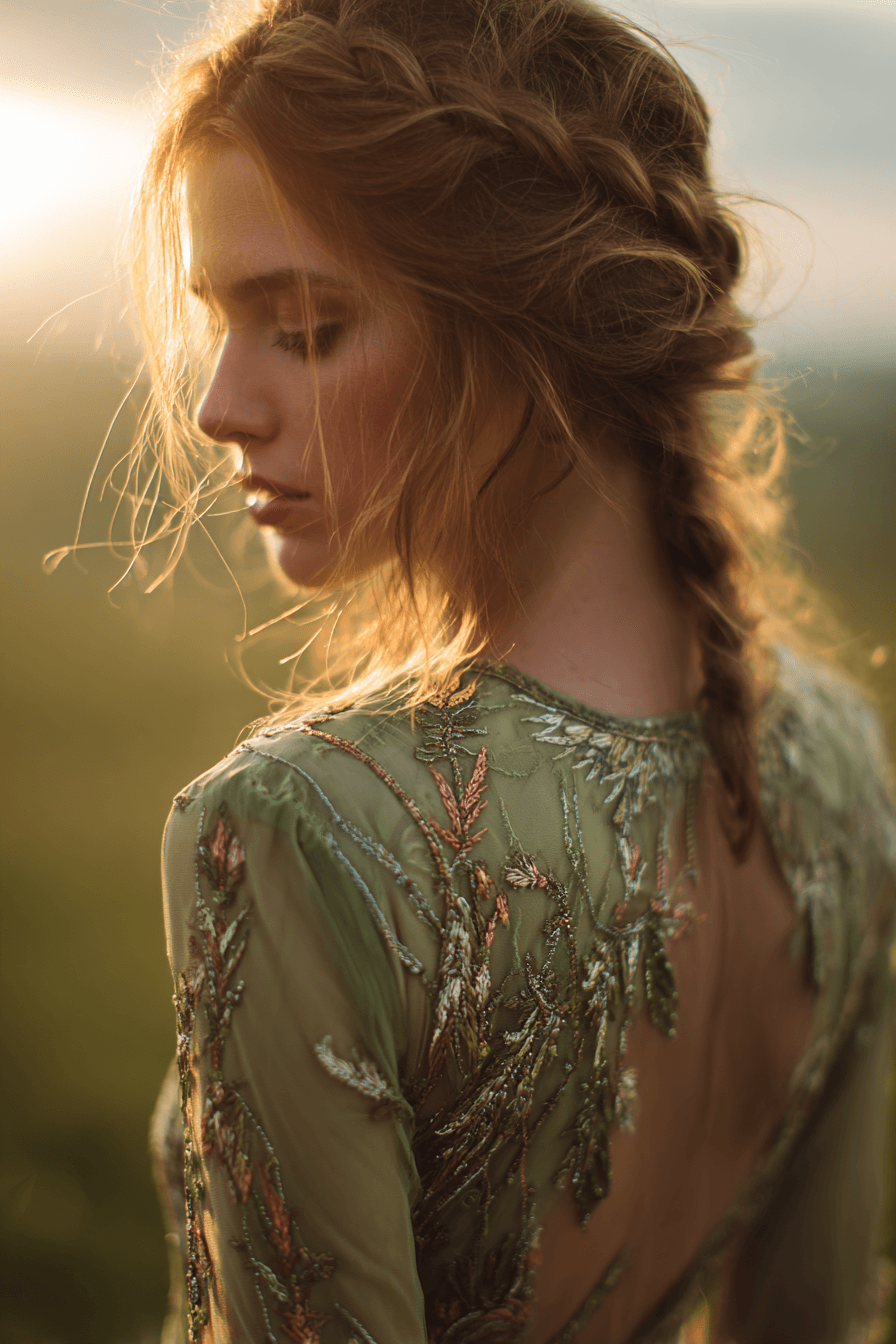 27 Luxury Green Wedding Dresses That Look Absolutely Magical