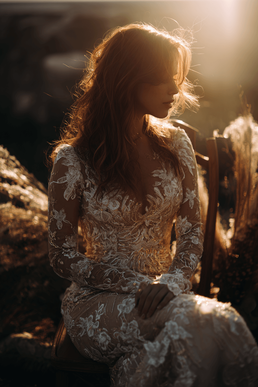 27 Gorgeous Mermaid Wedding Dresses With Sleeves for Modern Brides