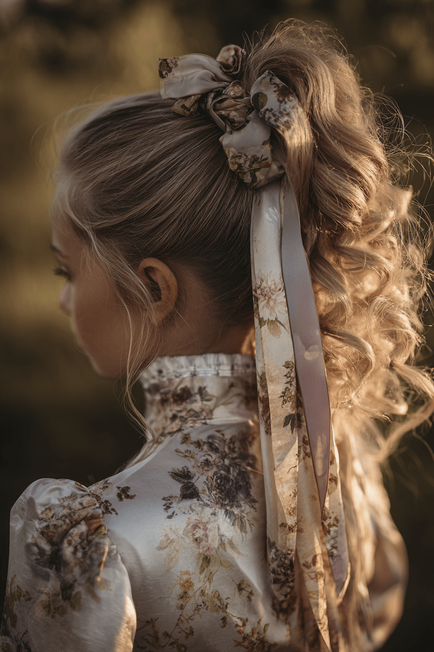 27 Pretty Flower Girl Hair Inspirations for a Fairytale Wedding