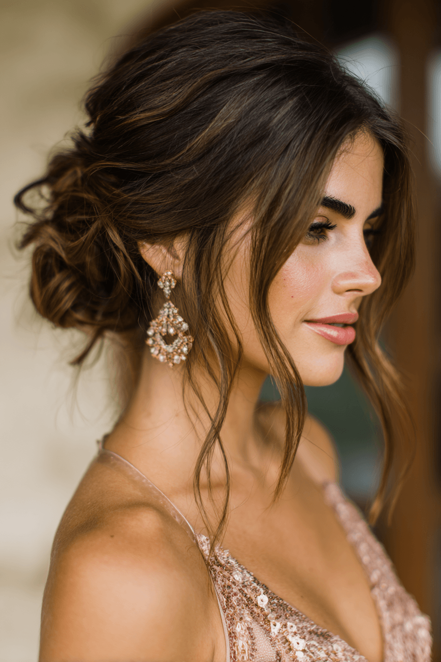 27 Glam Wedding Guest Hairstyles for Short Hair for Every Wedding Style