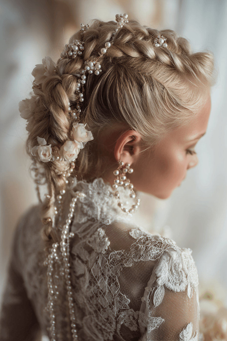 27 Pretty Flower Girl Hair Inspirations for a Fairytale Wedding