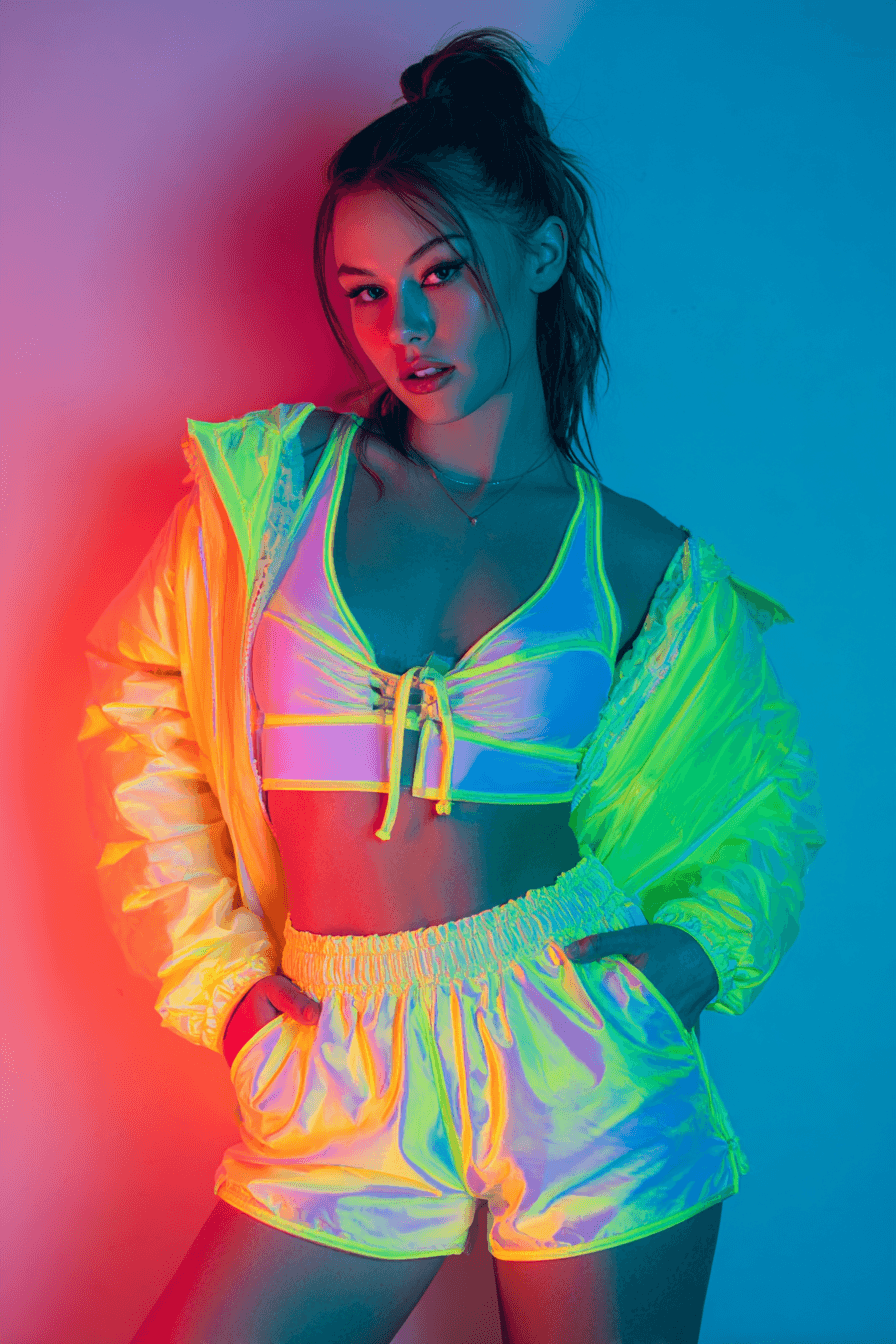 27 Trendy Neon Party Outfits That Steal the Spotlight