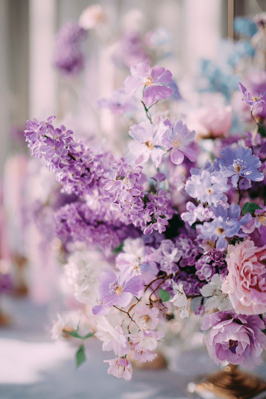 27 Purple Wedding Color Combinations That Look Absolutely Gorgeous