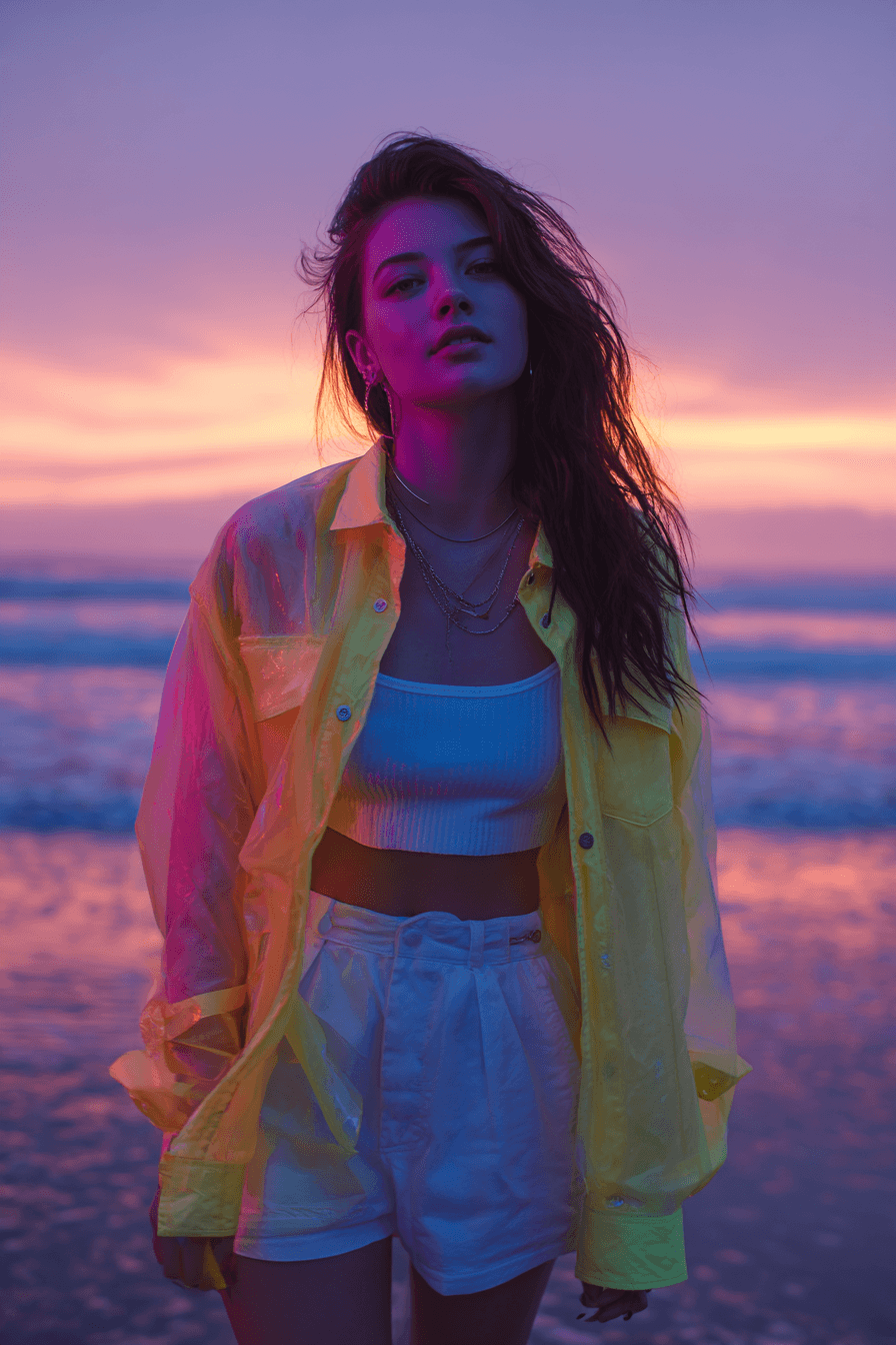 27 Trendy Neon Party Outfits That Steal the Spotlight