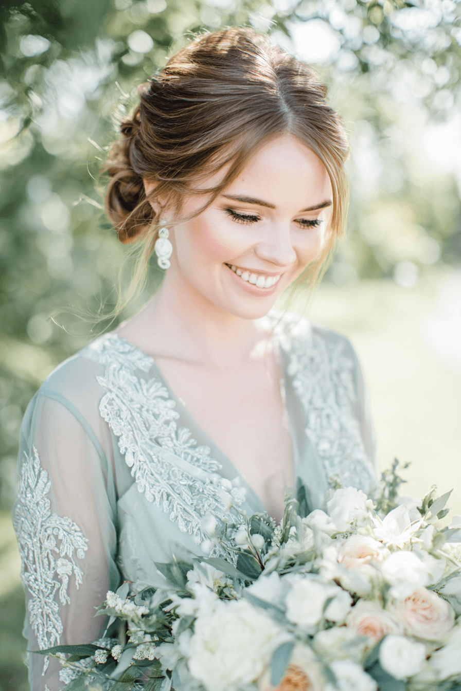 27 Luxury Green Wedding Dresses That Look Absolutely Magical