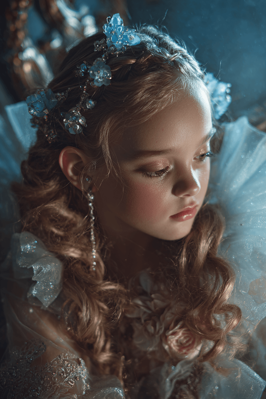 27 Pretty Flower Girl Hair Inspirations for a Fairytale Wedding