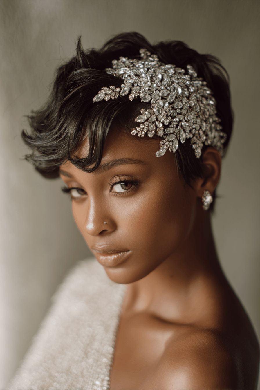 27 Glam Wedding Guest Hairstyles for Short Hair for Every Wedding Style