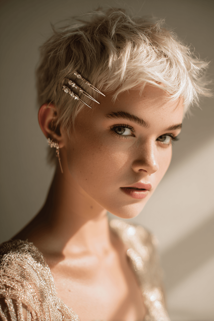 27 Glam Wedding Guest Hairstyles for Short Hair for Every Wedding Style